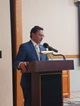 24. Aug 31 - Principal Chief Chuck Hoskin Jr delivers a positive & uplifting speech at our Nancy Ward Descendants meeting, Cherokee National Holiday, Tahlequah, OK.